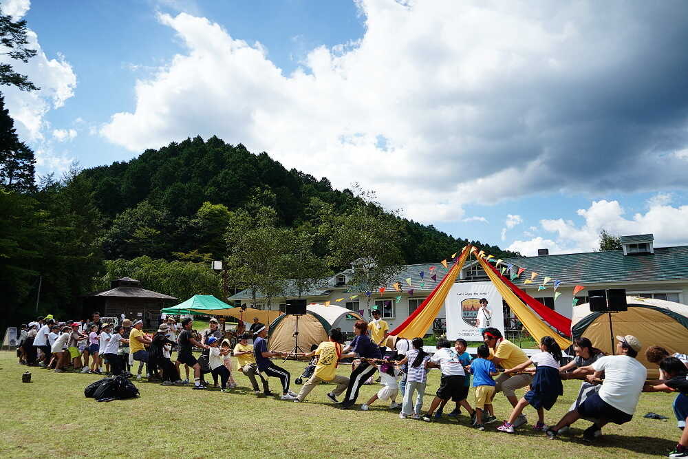 毎年9月には家族で楽しむキャンプイベントGP CAMPFes.を開催!