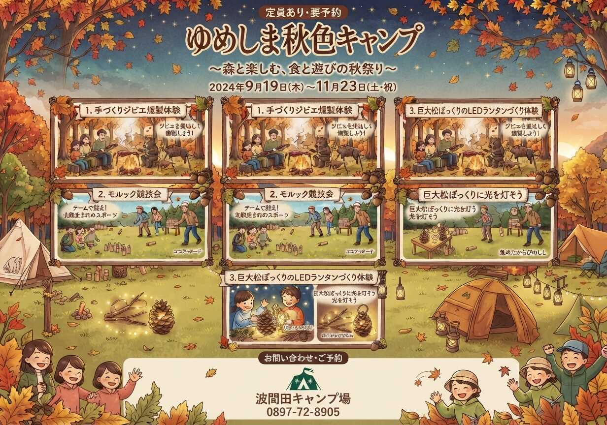 サウンド波間田キャンプ場