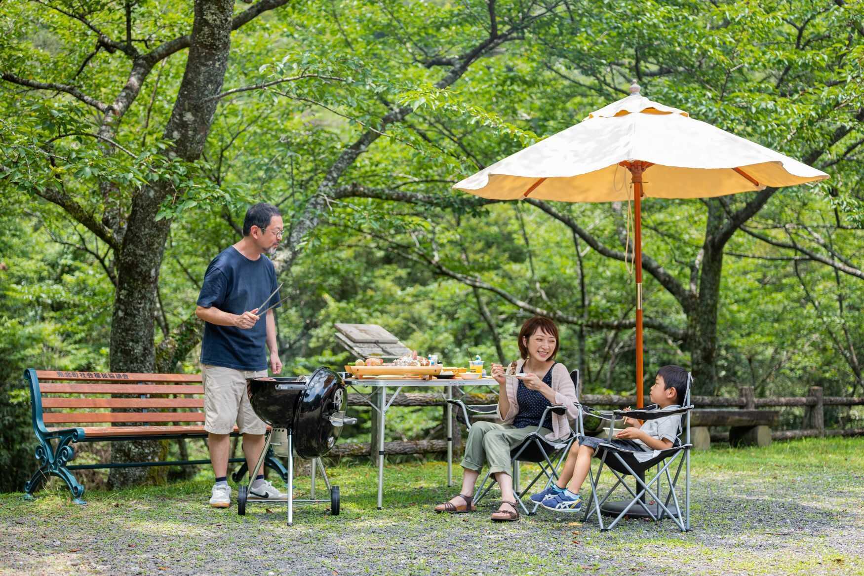 成川渓谷キャンプ場