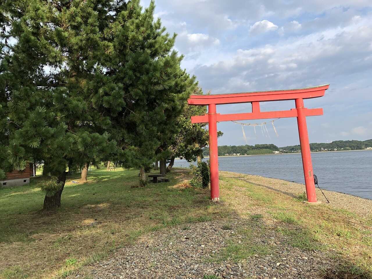 広浦公園は水戸八景の一つとして選ばれております。