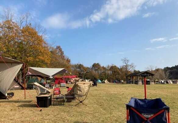 涸沼(ひぬま)自然公園キャンプ場