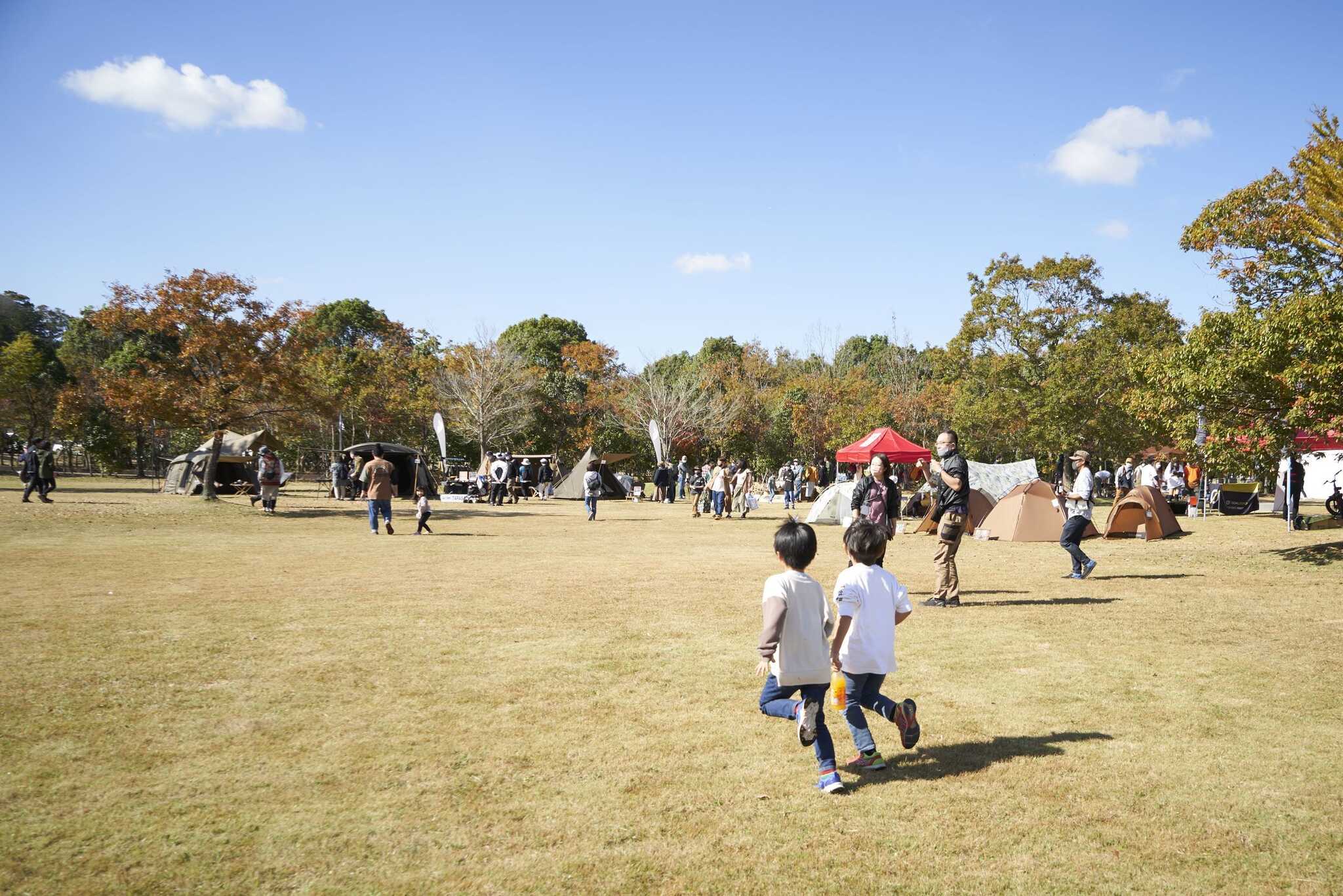 涸沼(ひぬま)自然公園キャンプ場