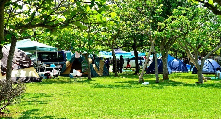 沖縄県総合運動公園オートキャンプ場