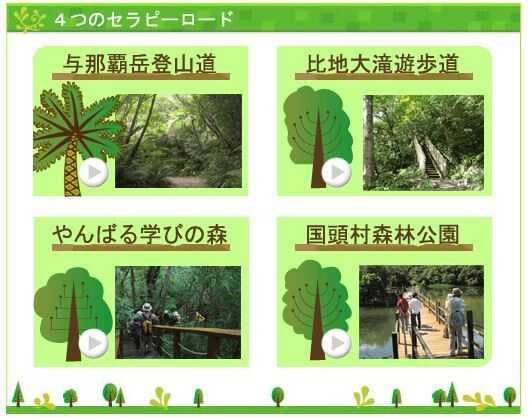 【4つの森林セラピーロード】