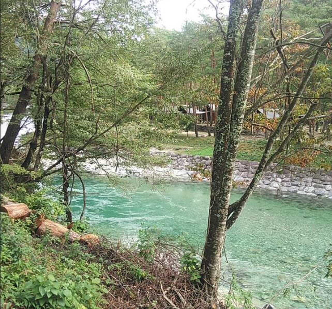 【R4/12閉鎖】付知峡大自然キャンプ場さんけい広場