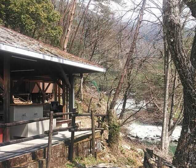 【R4/12閉鎖】付知峡大自然キャンプ場さんけい広場の写真 4枚目