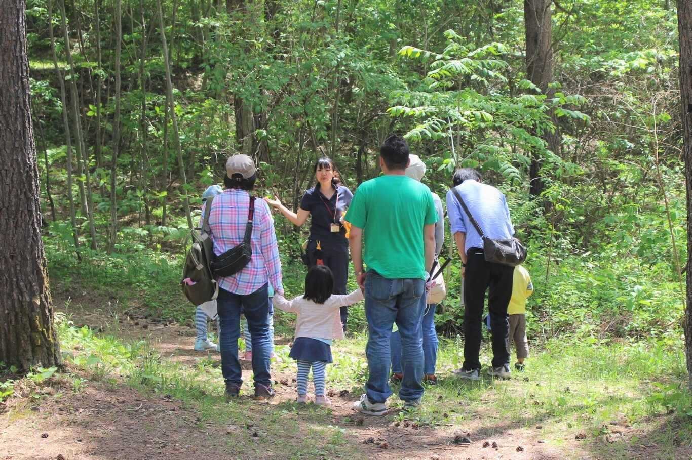 [スタッフのサポート写真]