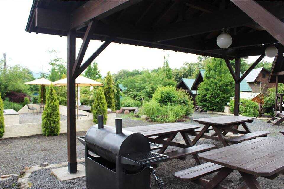 団体でご利用をお考えの方でも安心 大型BBQ場