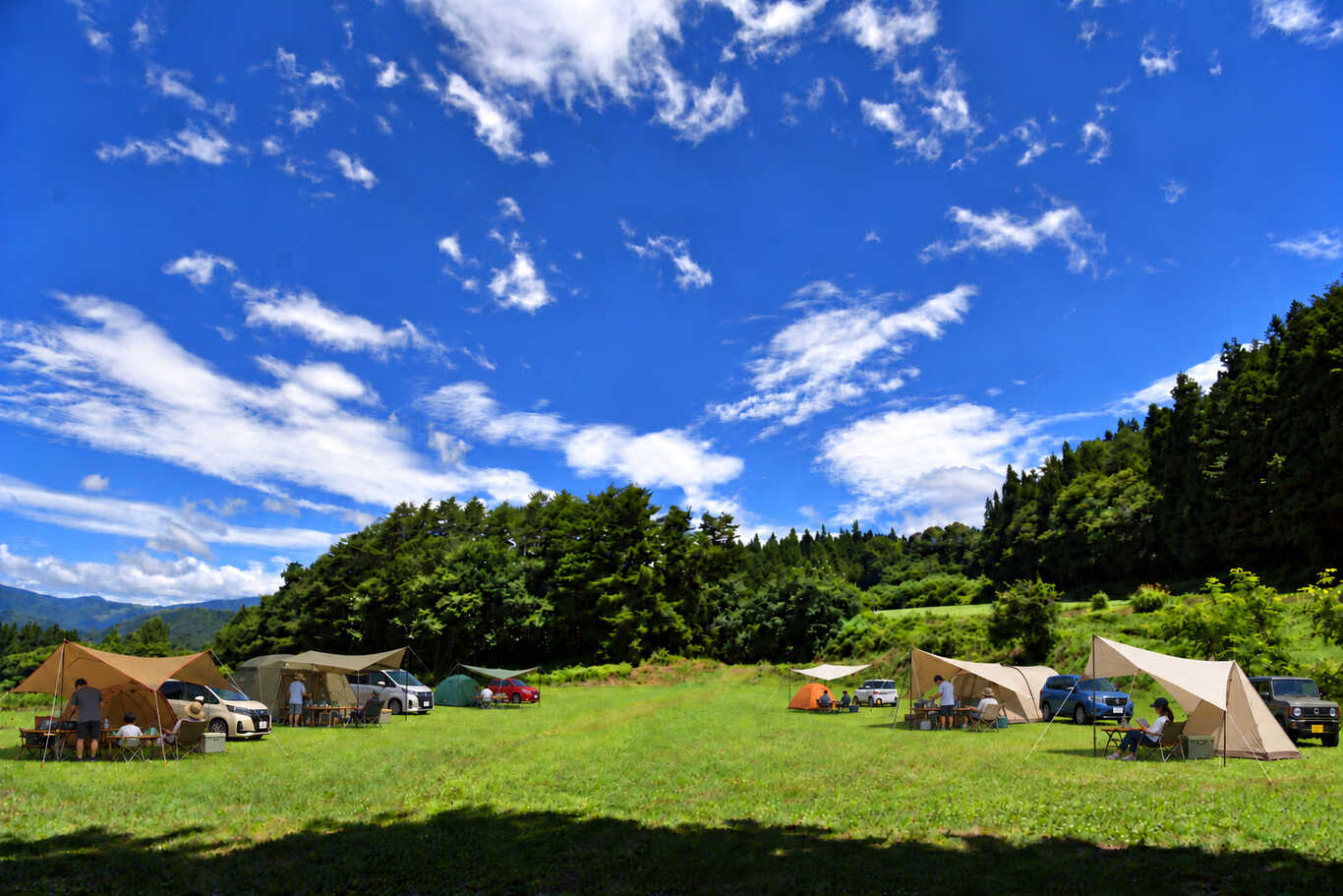 皇海山キャンプフォレスト