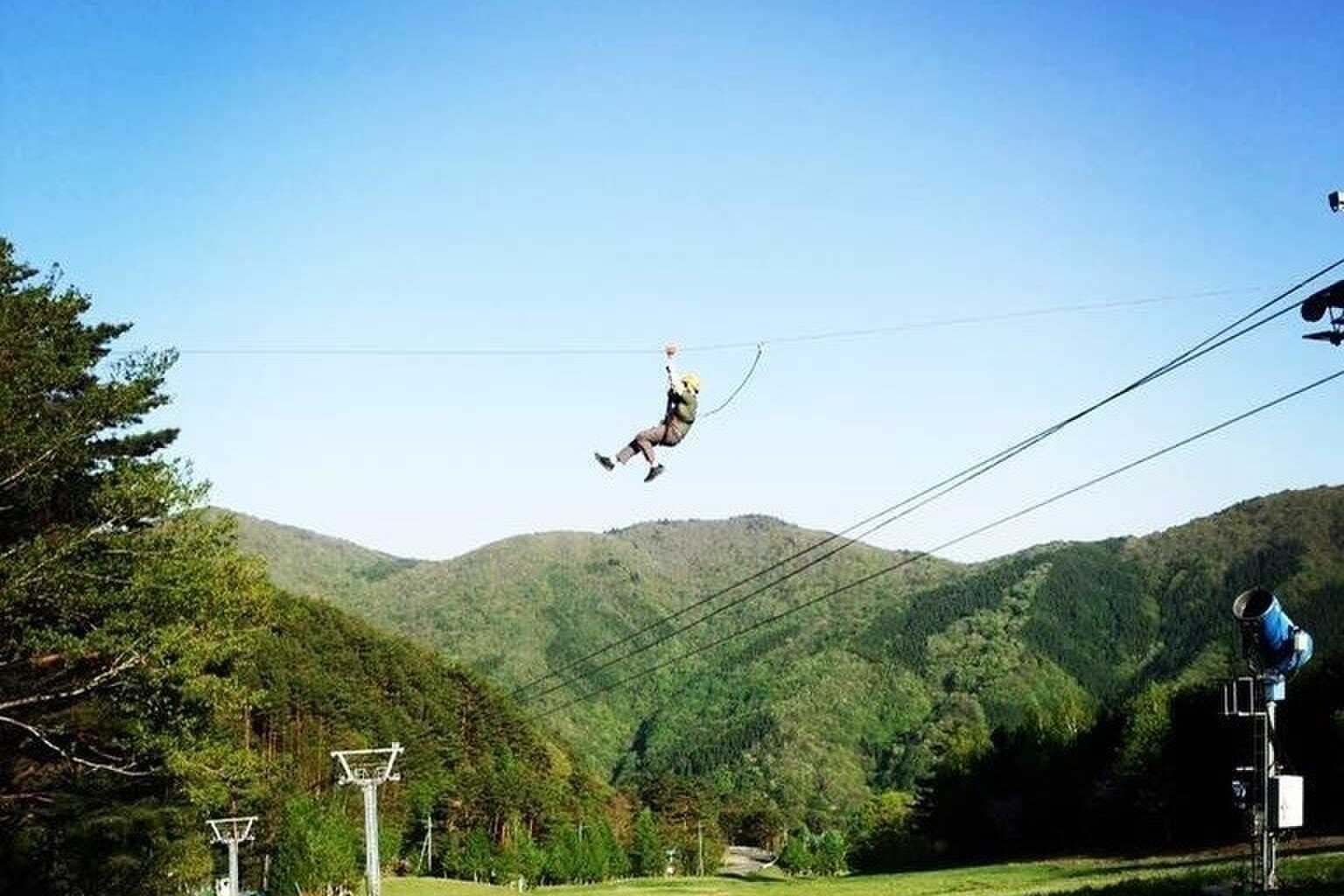 【ZIPLINE(ジップライン)アドベンチャー!】全6コース☆
