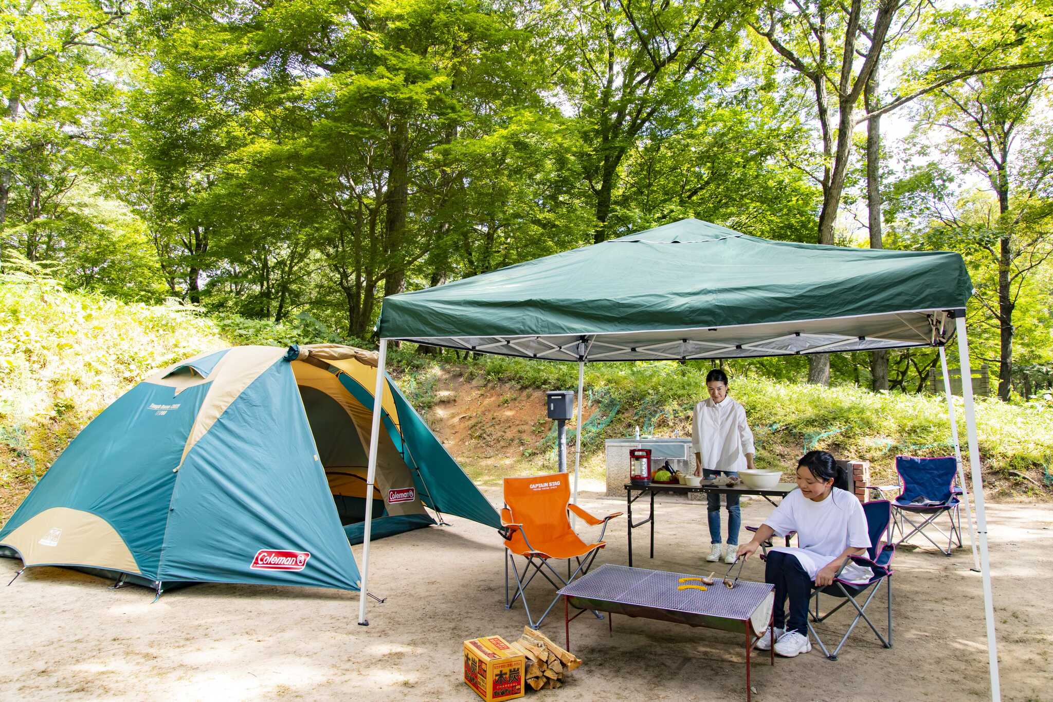 休暇村帝釈峡くぬぎの森オートキャンプ場の写真 1枚目