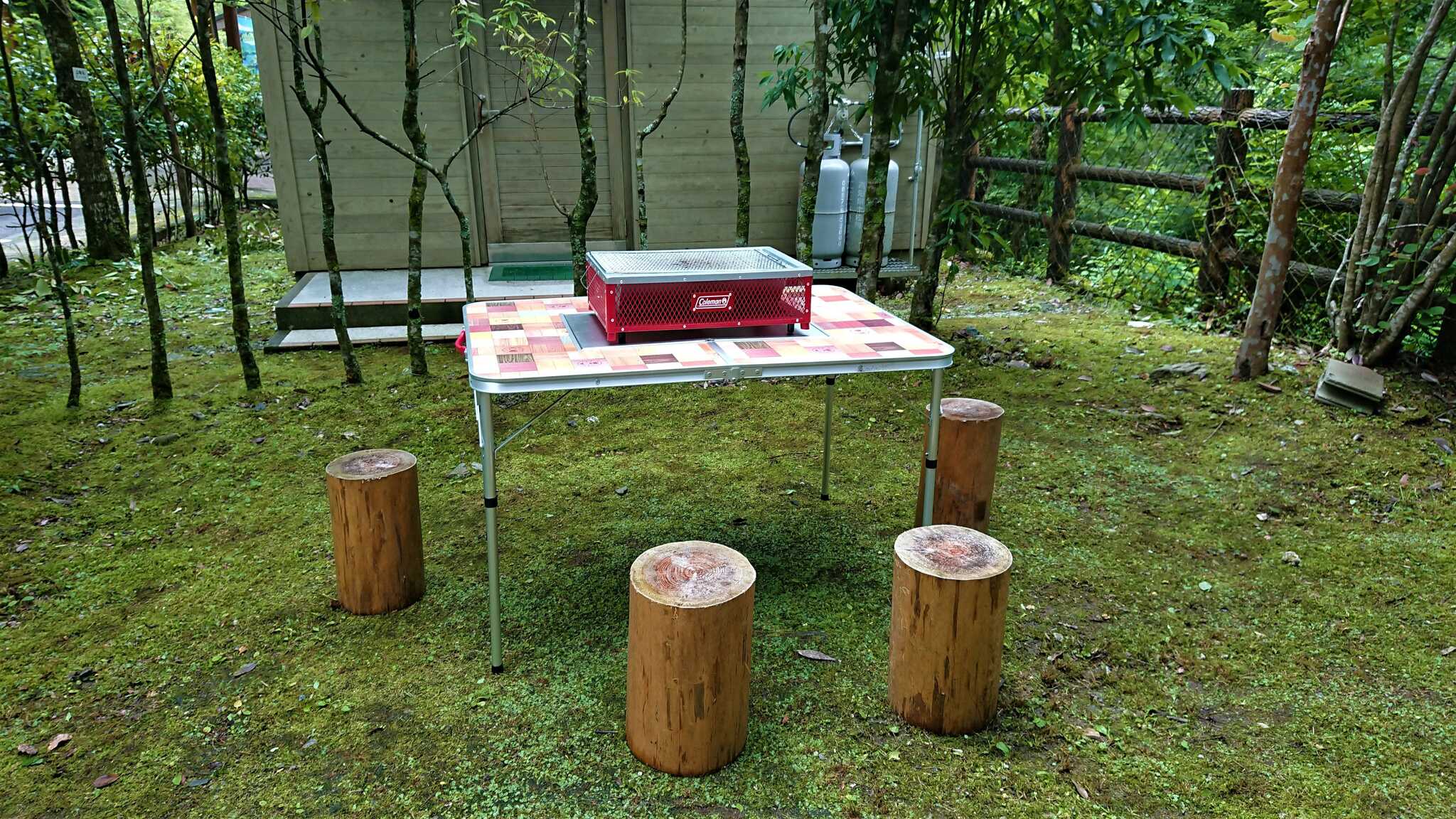庭先でBBQが楽しめます。※機材等レンタルor持ち込み