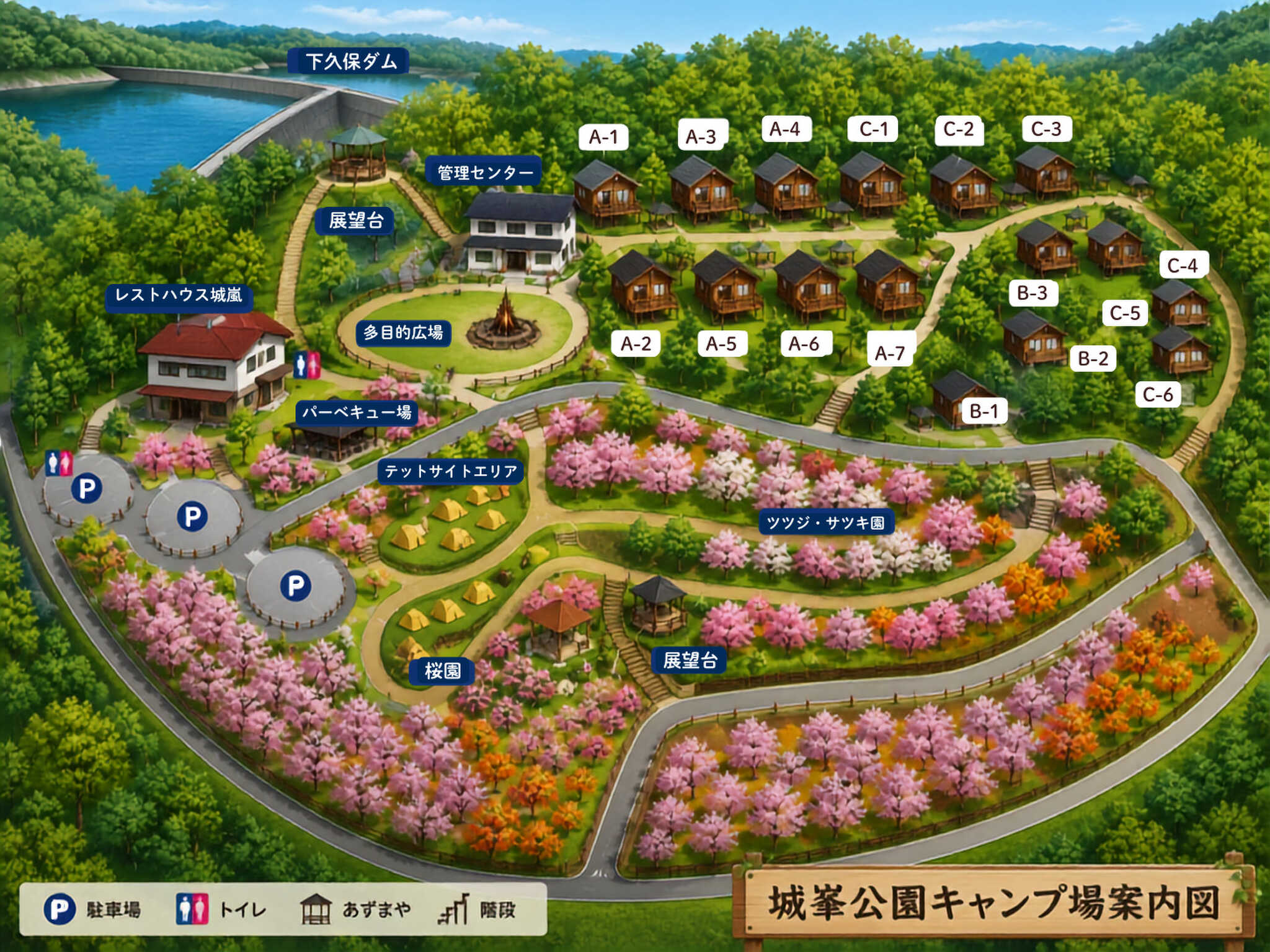 城峯公園キャンプ場の写真 5枚目