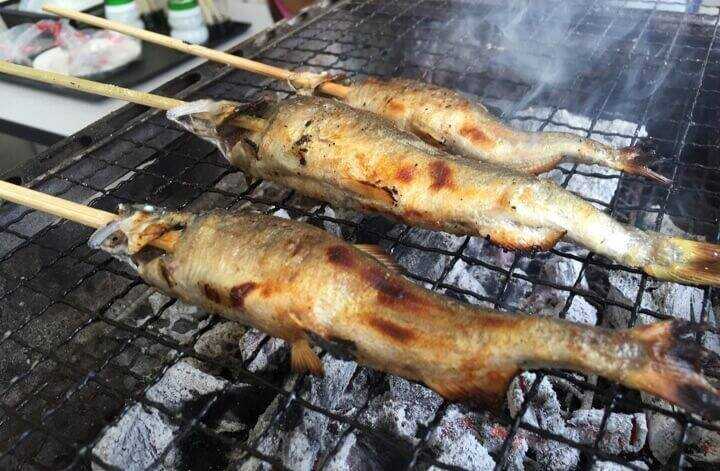 釣った魚は塩焼きに~