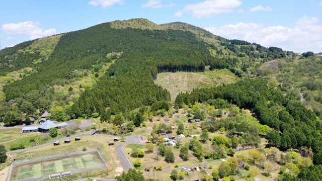 キャンプ場の全景です
