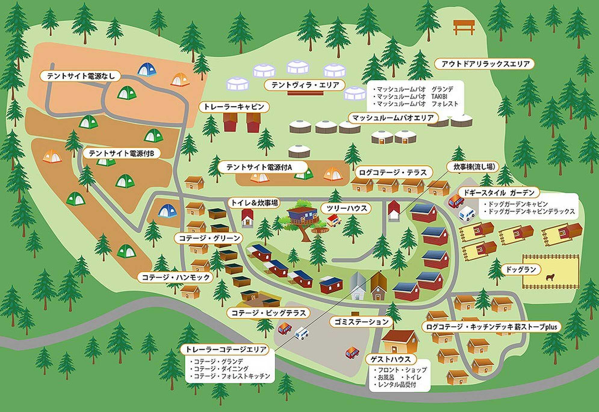 場内マップ