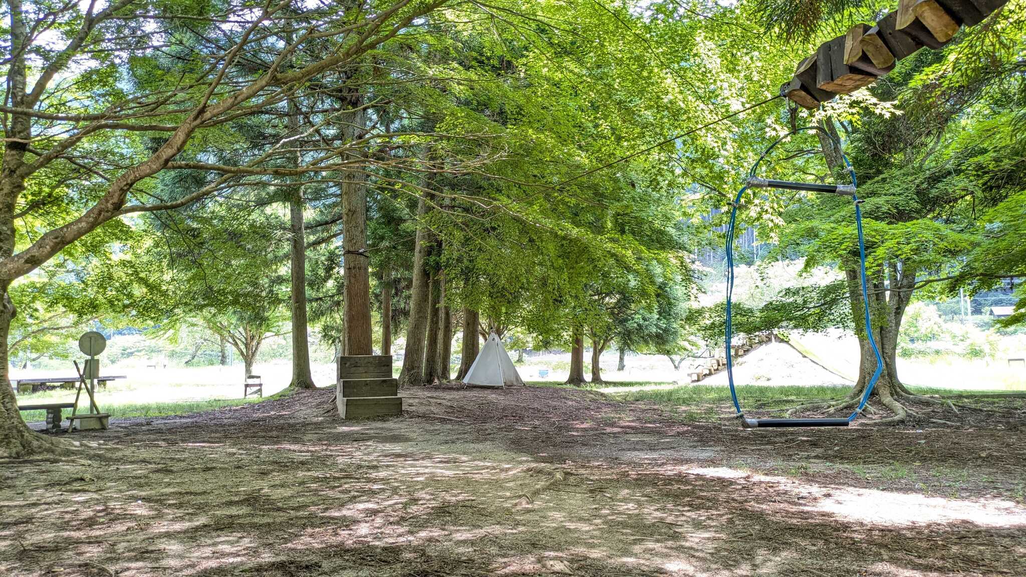 かもしか葛川森のキャンプ場