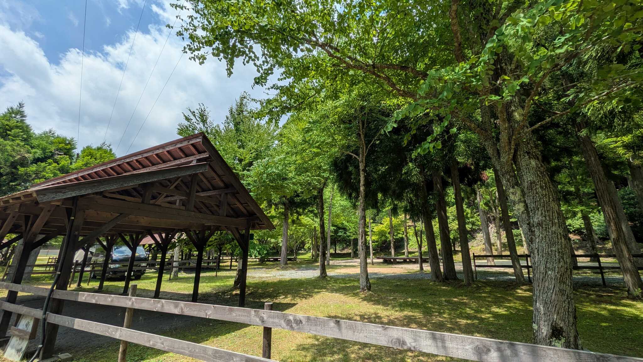 かもしか葛川森のキャンプ場