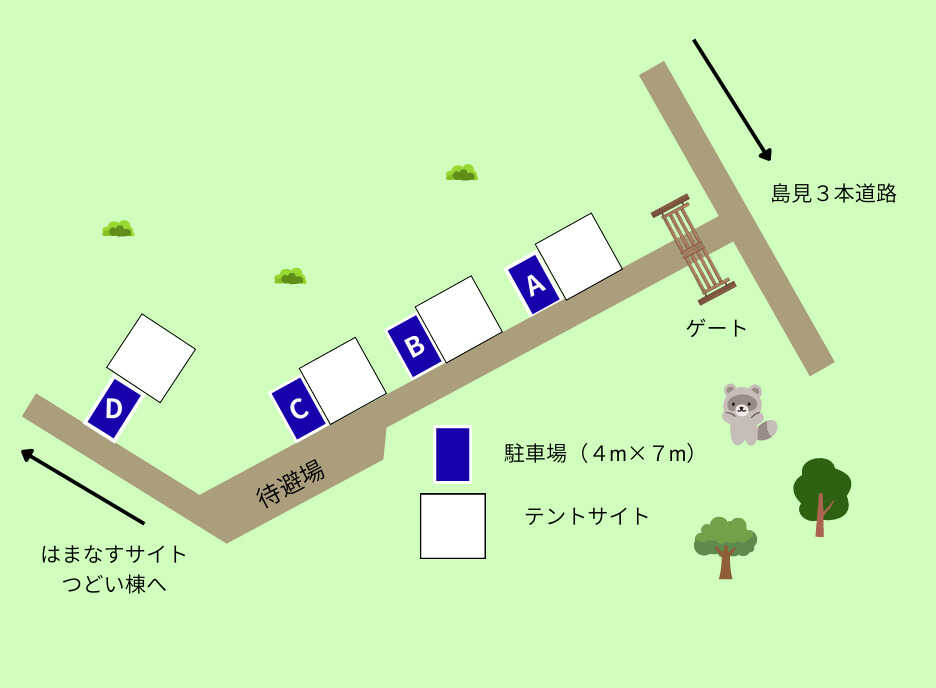 はまなす新サイトA~D