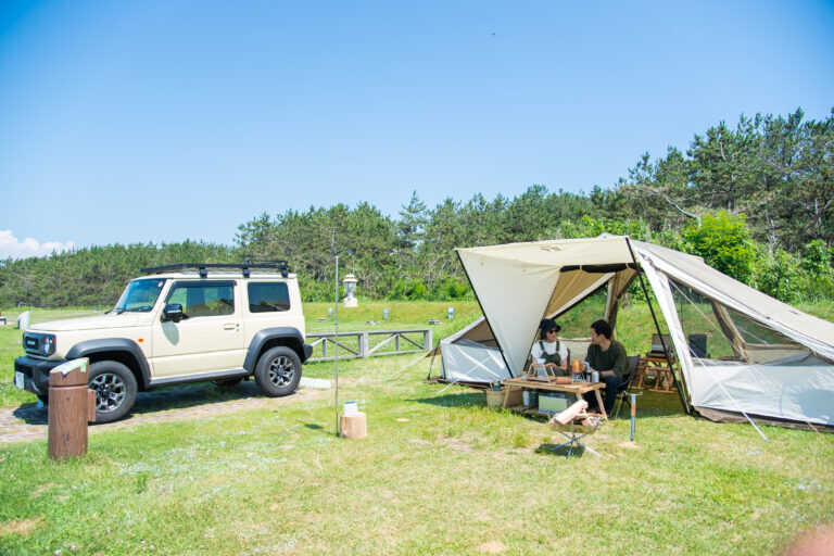 新潟県立紫雲寺記念公園オートキャンプ場