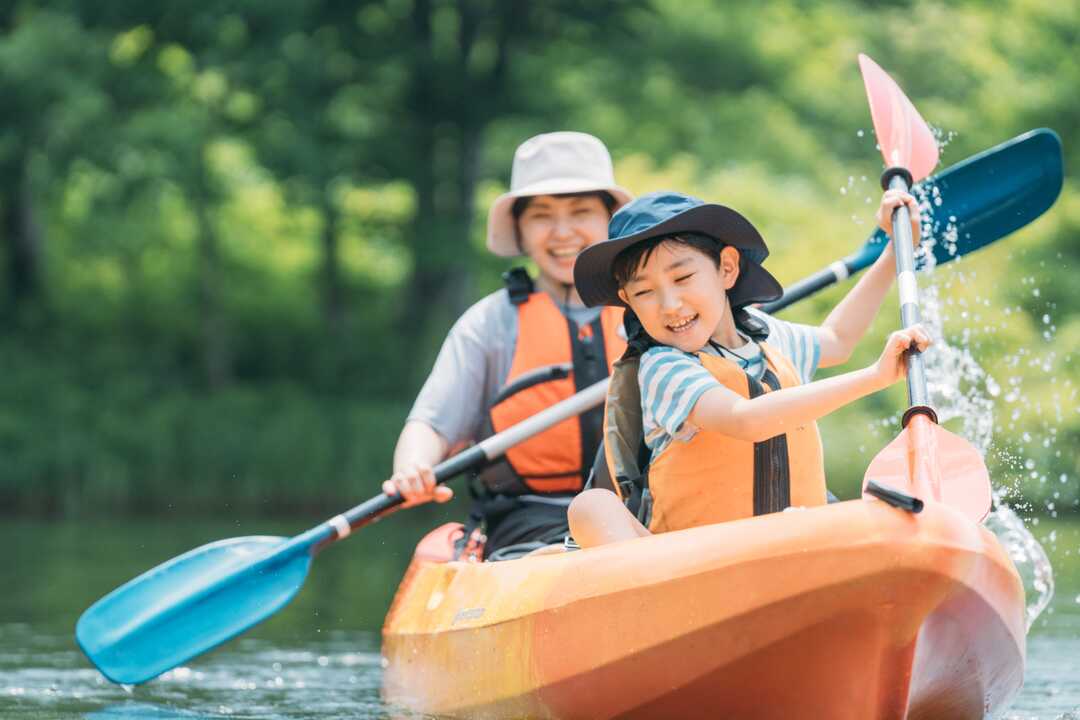 無印良品津南キャンプ場のアウトドア体験