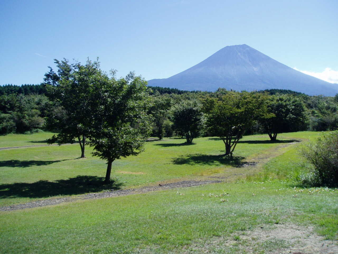 富士山を一望できるIサイト