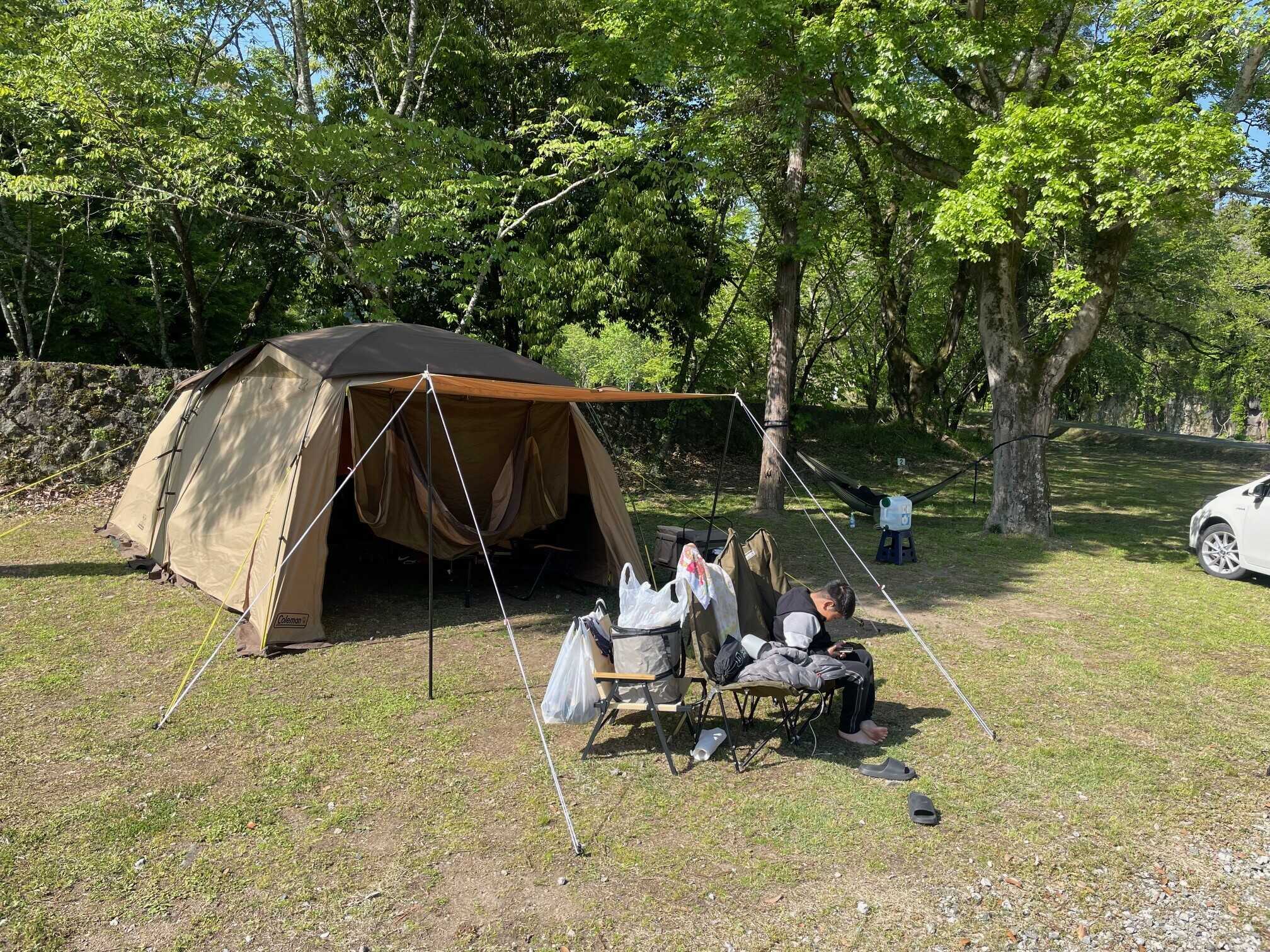 三日月の滝公園キャンプ場の写真 2枚目