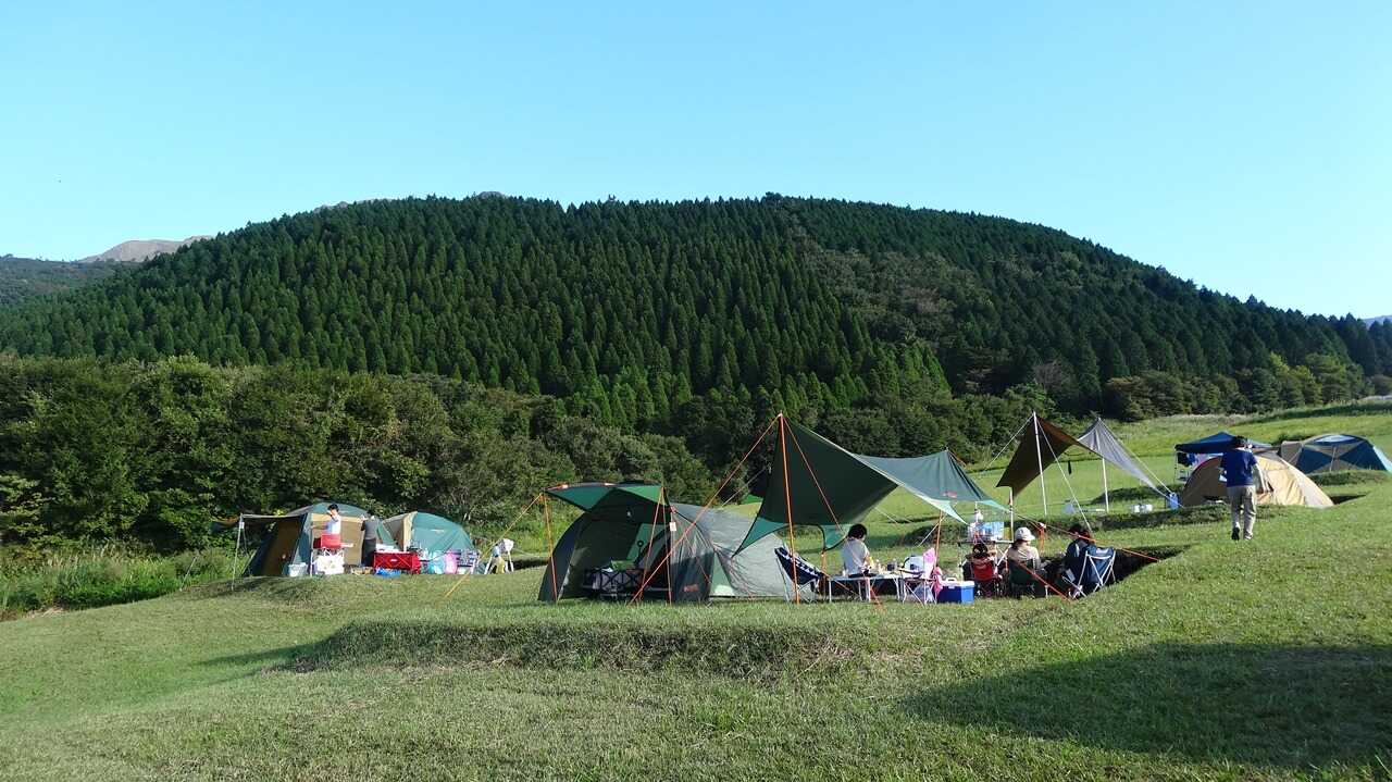 久住高原沢水キャンプ場