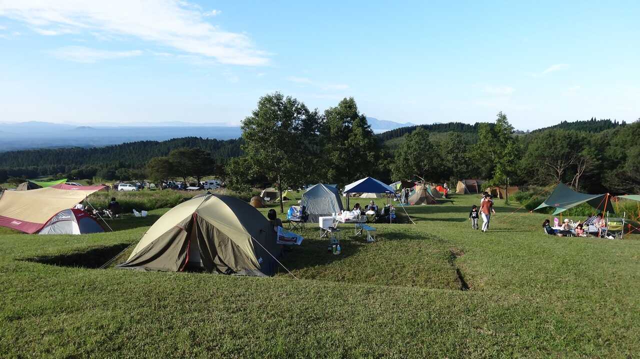 久住高原沢水キャンプ場