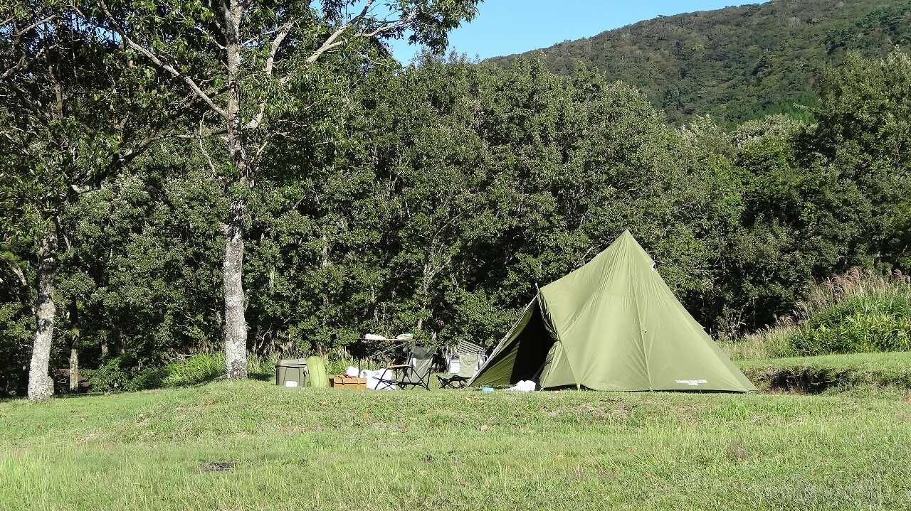 久住高原沢水キャンプ場