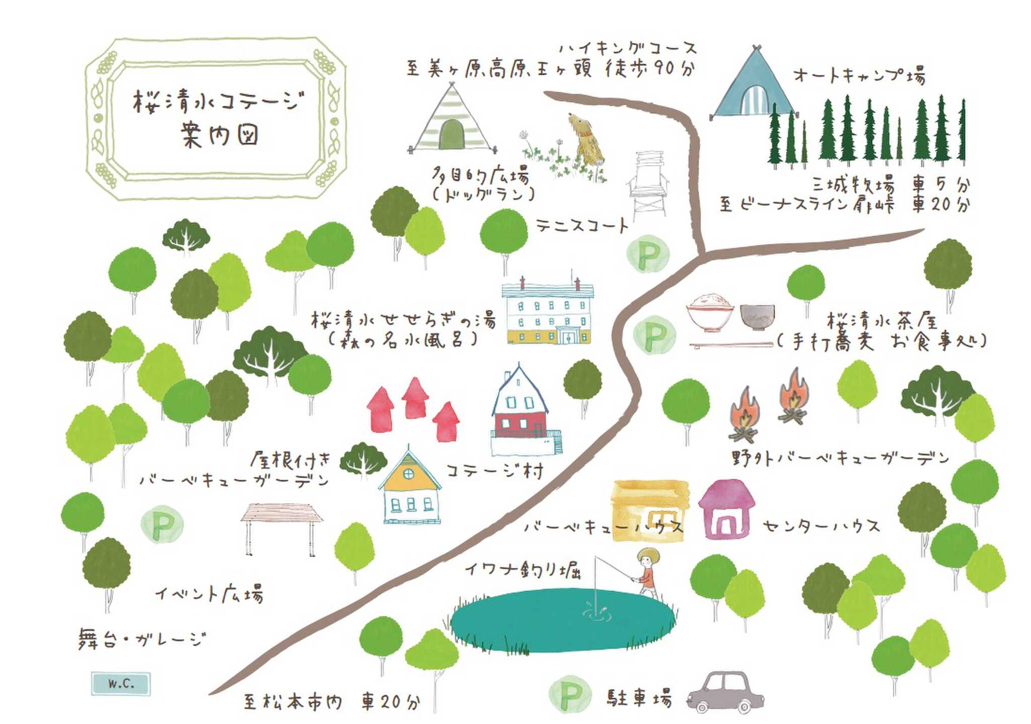 場内MAPです