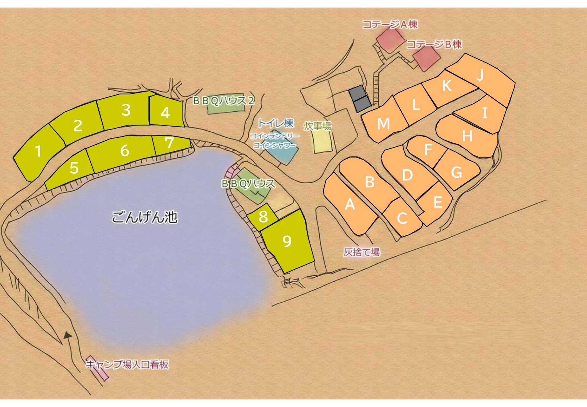場内マップ