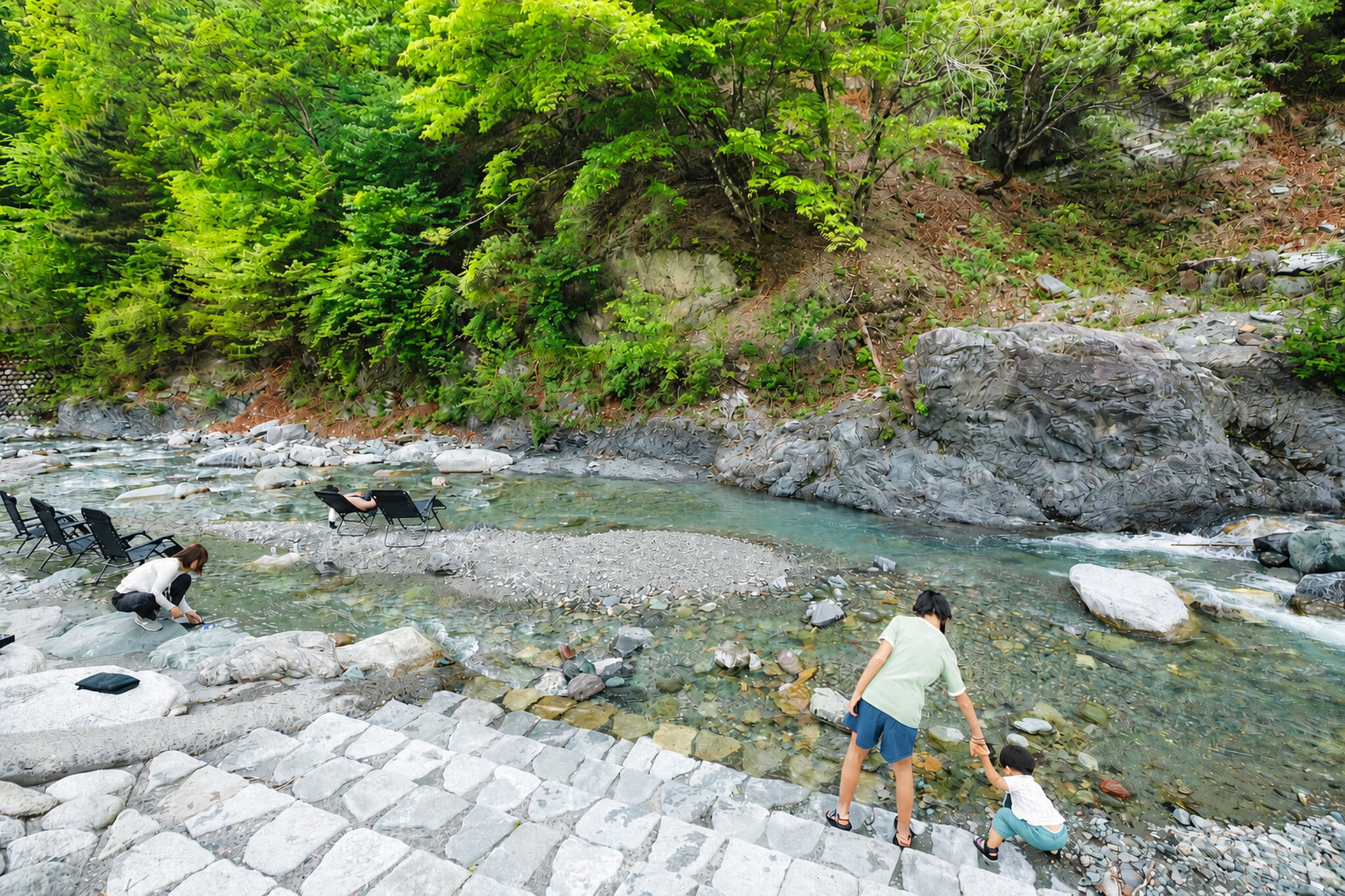 大島河原河川公園オートキャンプ場