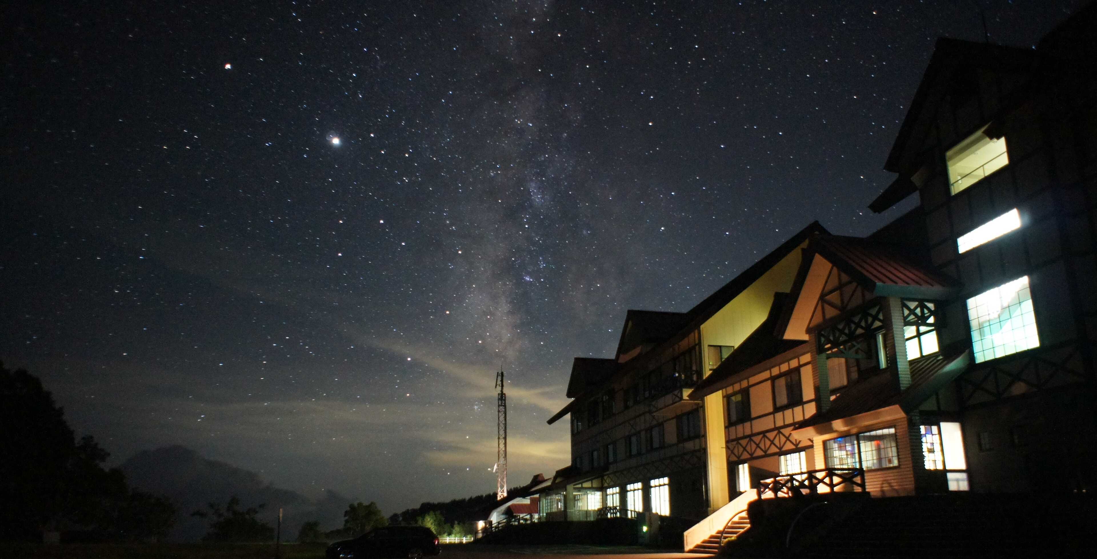 満点の星空!
