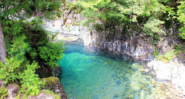 阿寺渓谷キャンプ場