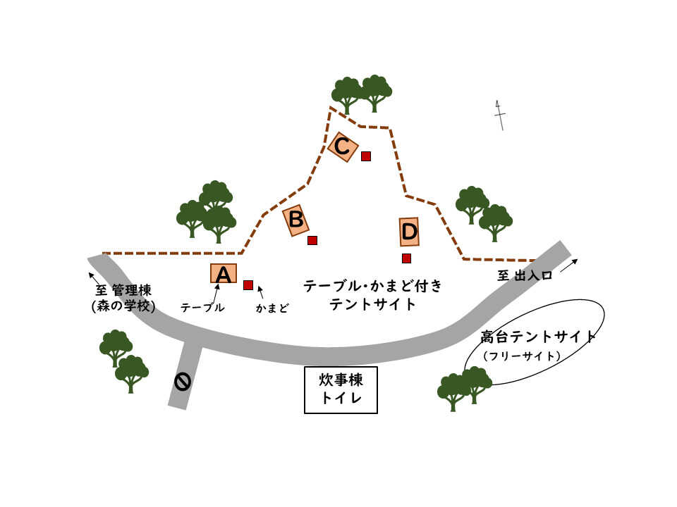 南部町森林公園キャンプ場の写真 5枚目