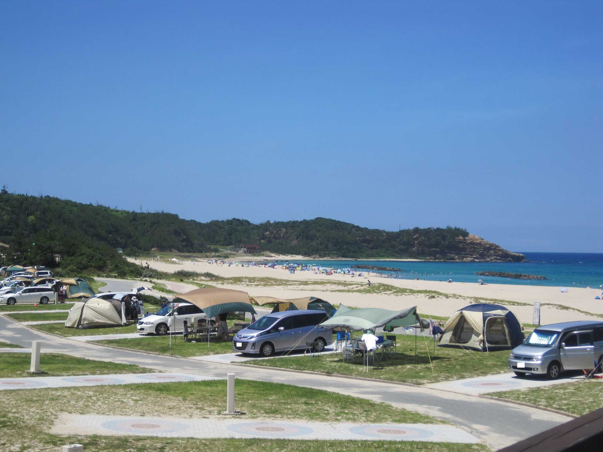 石見海浜公園キャンプ場