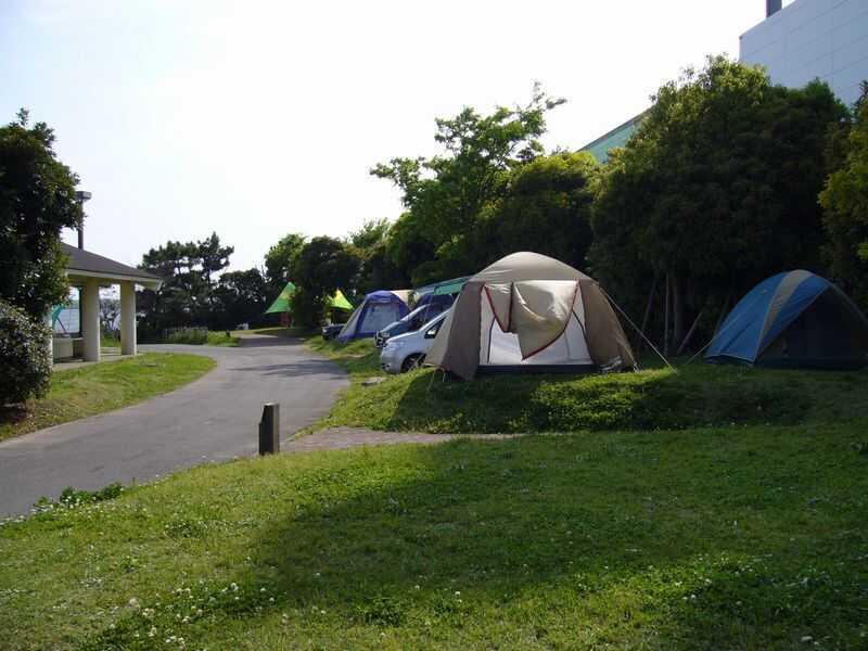 城南島海浜公園 キャンプ場