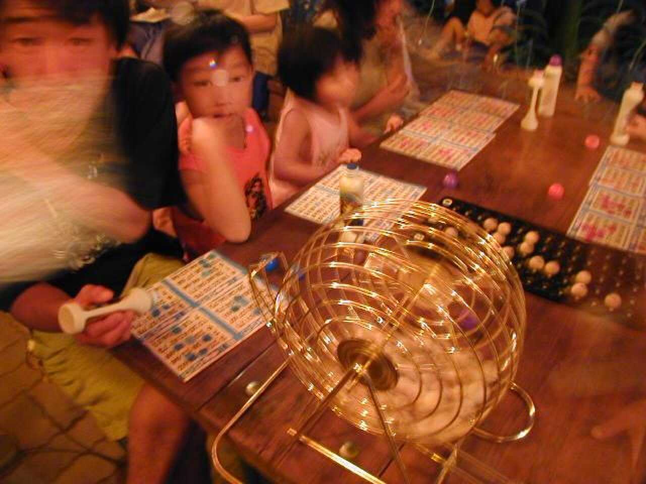 【イベント】アメリカンBINGOパーティー※恒例!夜のメインイベント “ビンゴ大会” !主に夏休み期間・4月~10月の週末に開催されます。