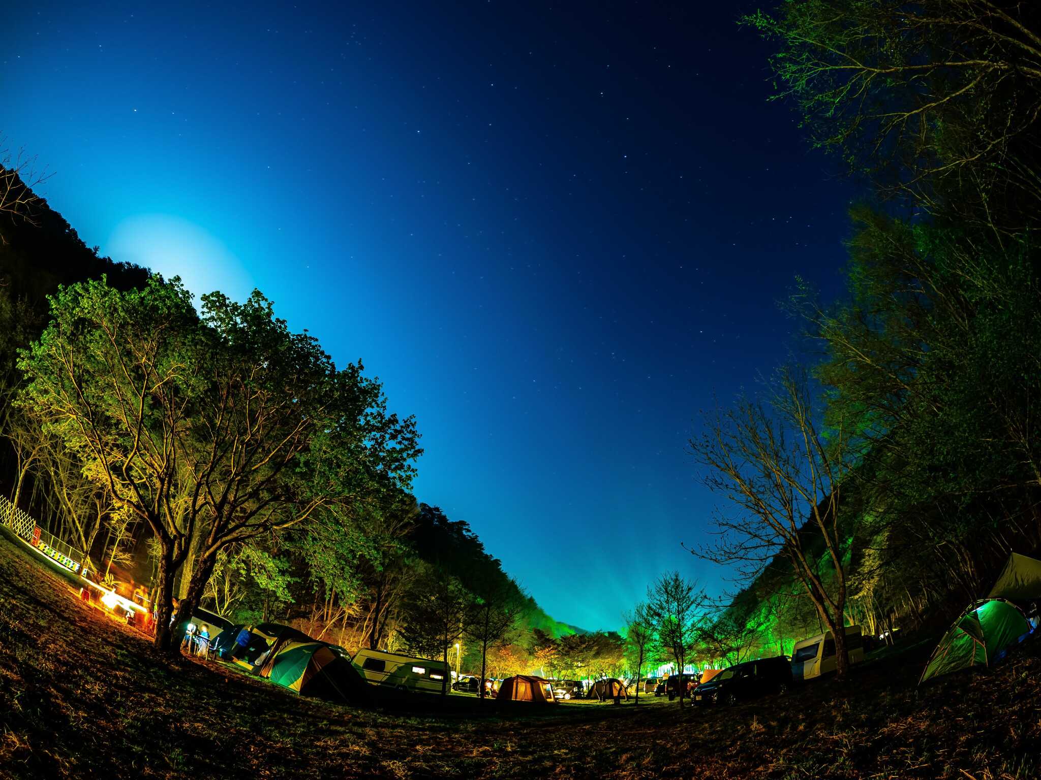 満点の星空が自慢!夜も楽しいキャンプ