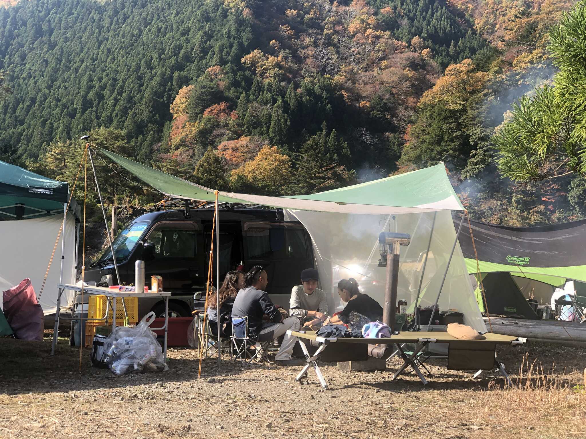 秋はやっぱりキャンプでしょ?