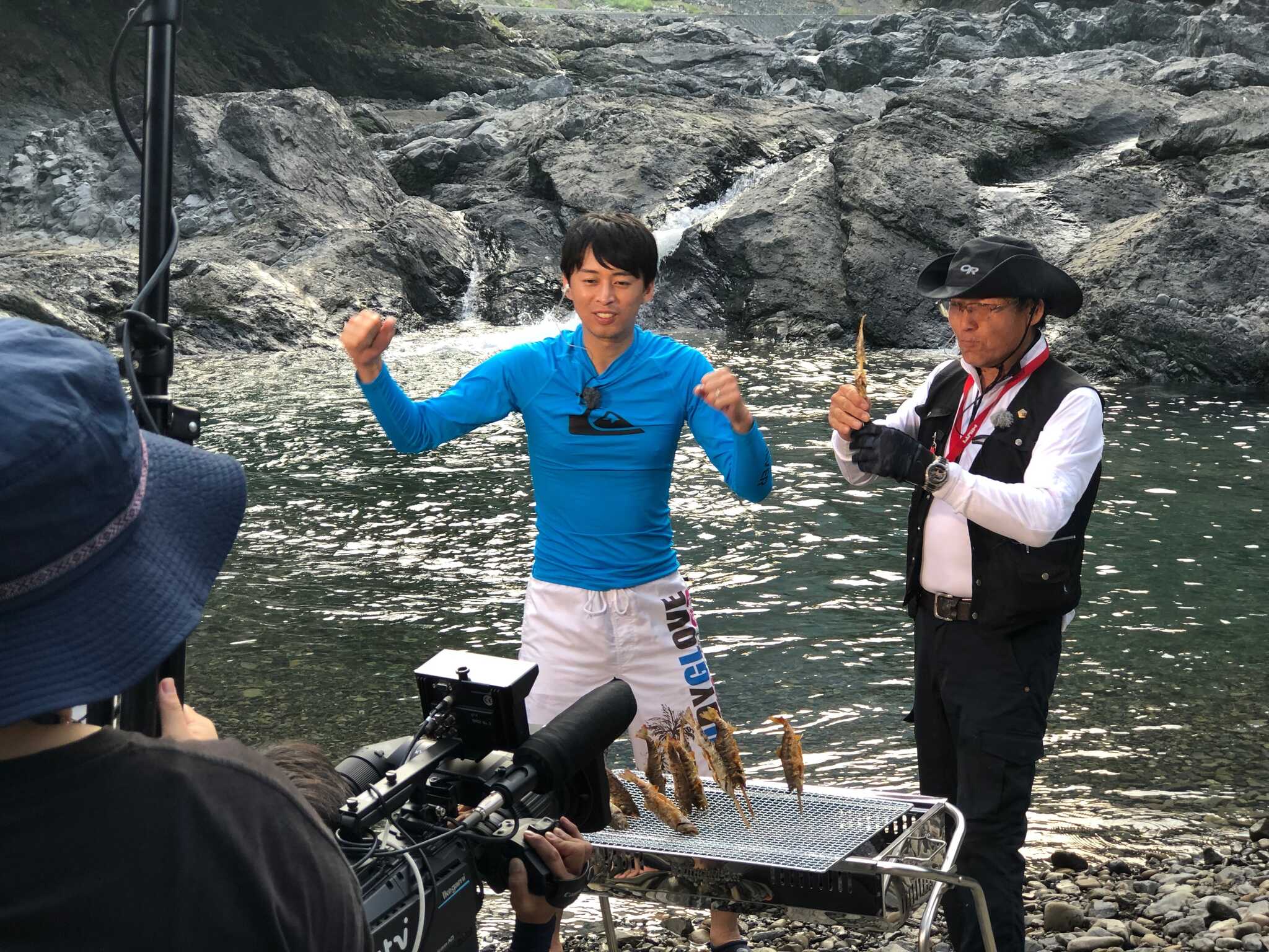 YTV天気でおなじみ蓬莱さんもワイルドびっくり(゚Д゚;)