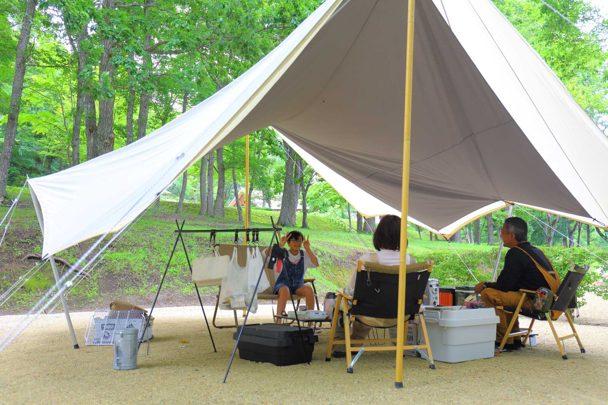 羽鳥湖畔オートキャンプ場