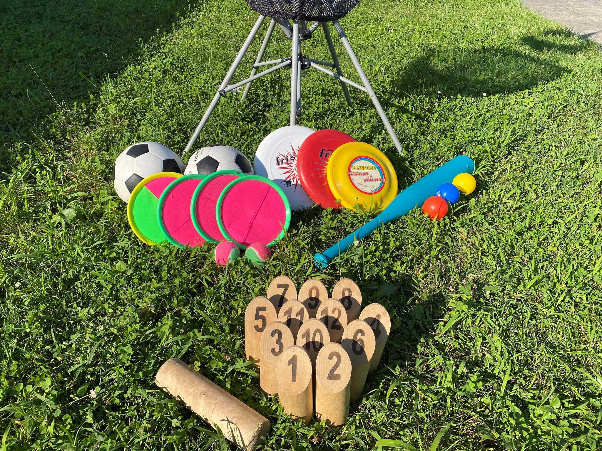 自慢のディスクゴルフをはじめ遊具の貸し出しもございますのでお子様も大満足★ディスクゴルフコースに挑戦してみてください!