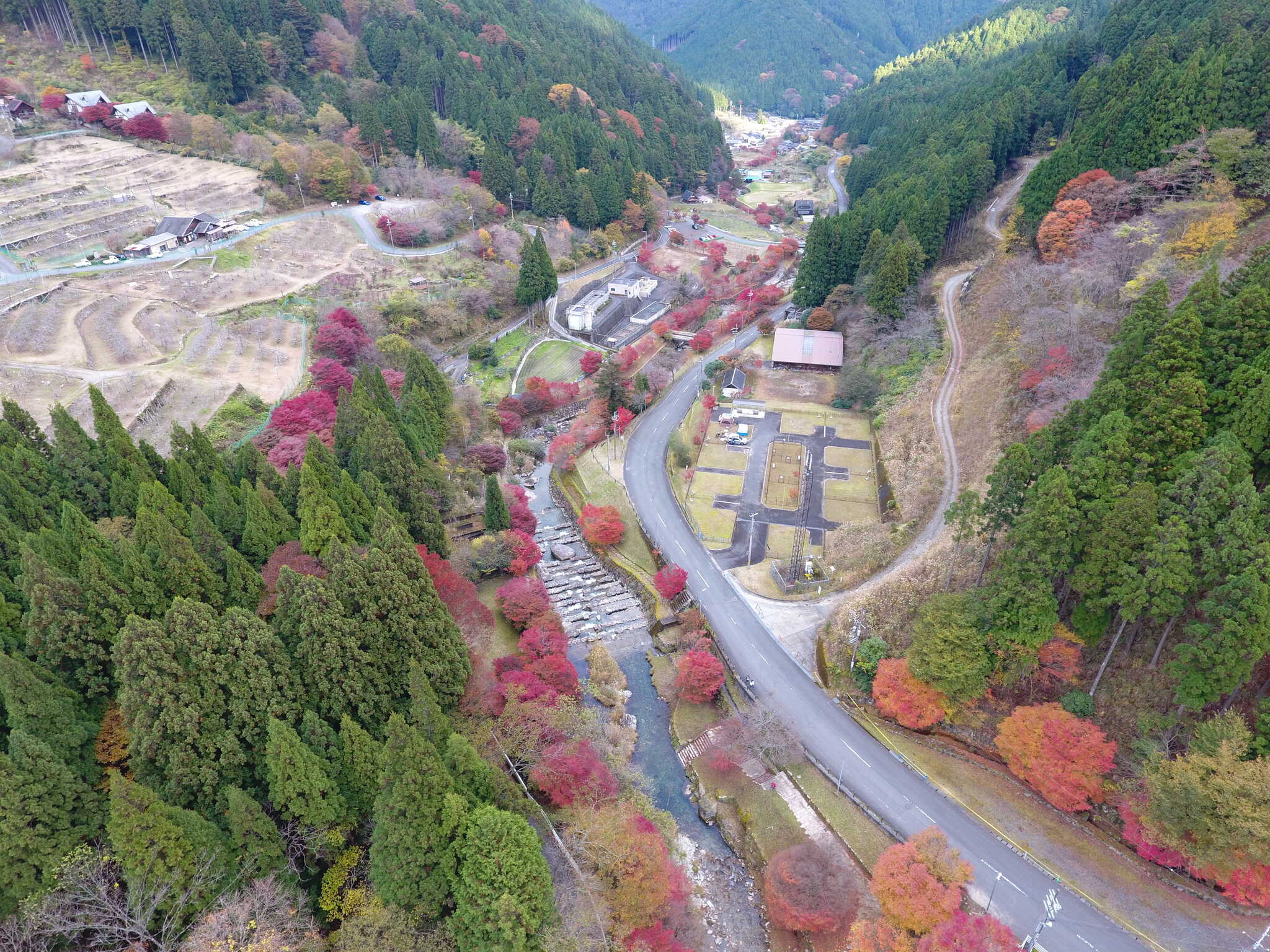 原不動滝キャンプ場(原観光りんご園)
