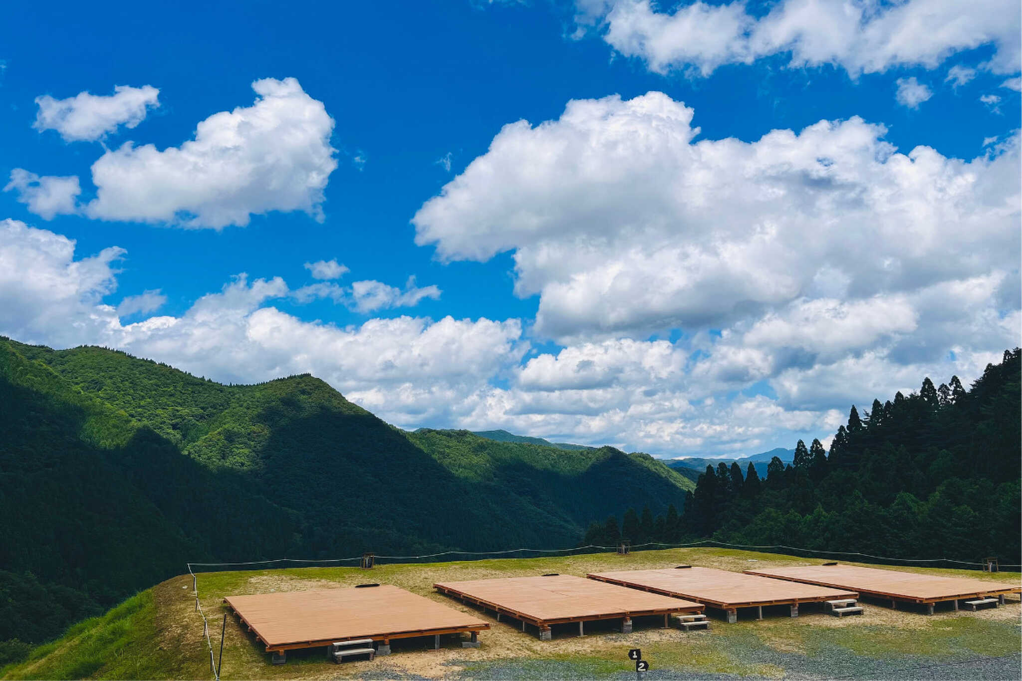 『おおやキャンプ場』でしか見れない景色に満足すること間違いなし☆