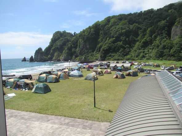 礼文華海浜公園キャンプ場