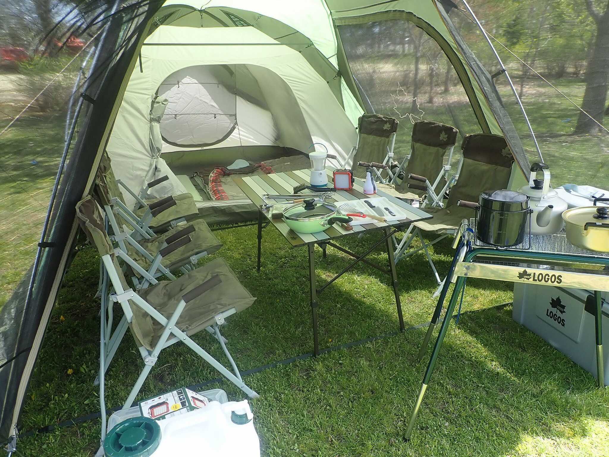 手ぶらキャンプセットがあります!