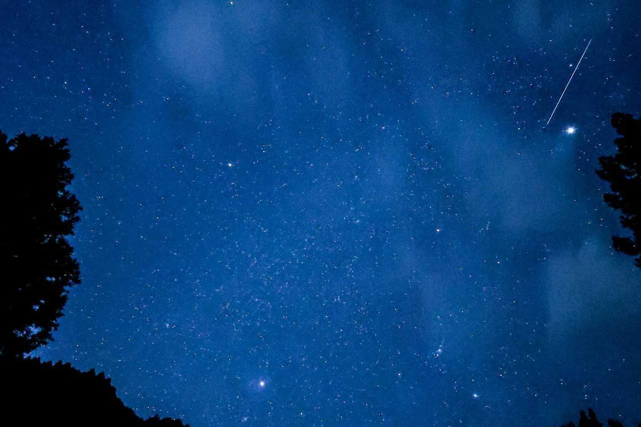 天気がいいと星空もみれます