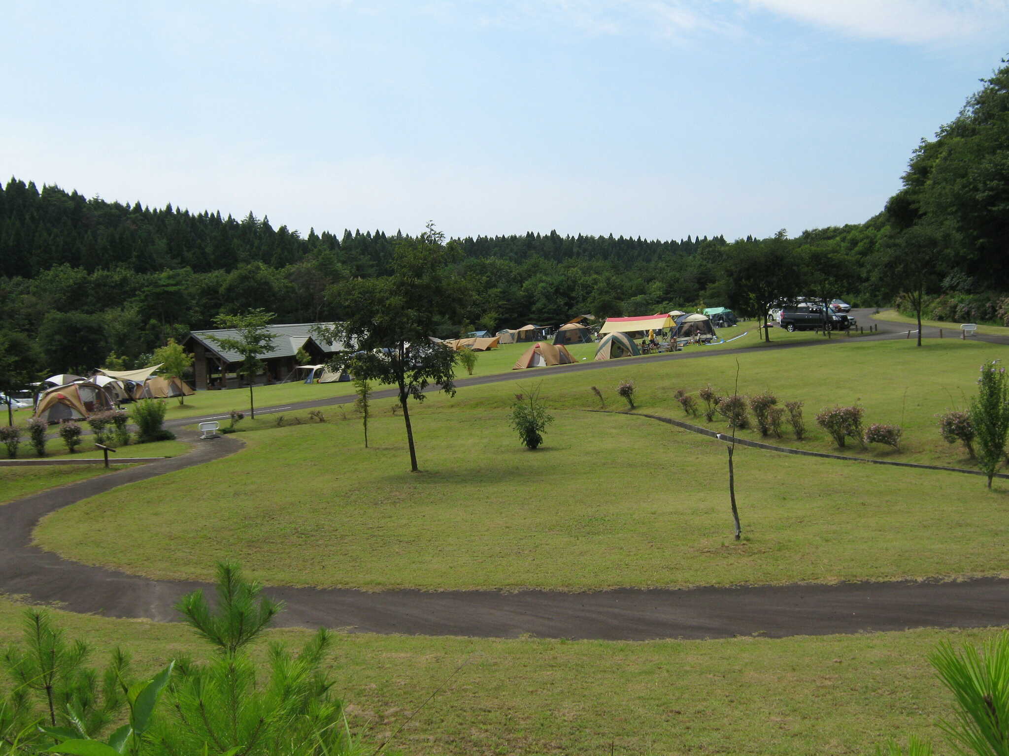 秋田県立中央公園ファミリーキャンプ場の写真 2枚目